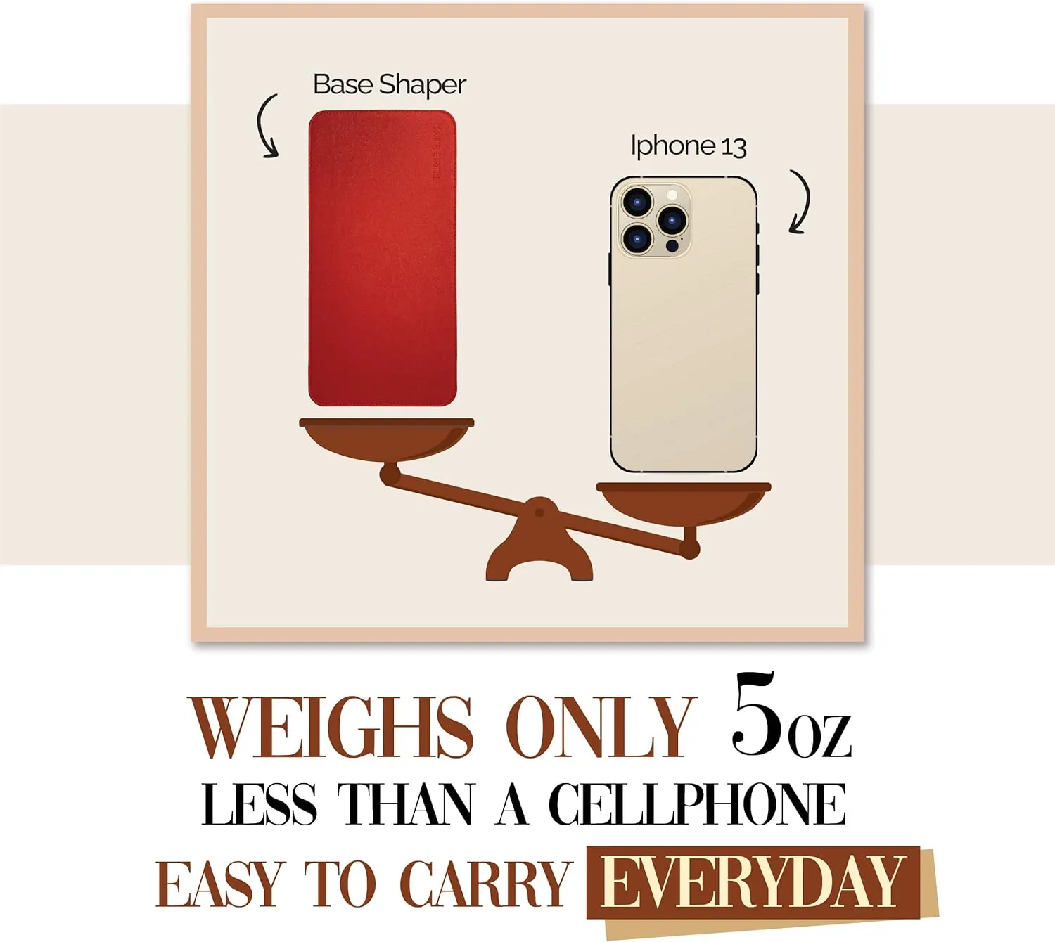 LV Speedy 40 Base Shaper, Bag Shaper for LV Totes, Vegan Leather (Red)