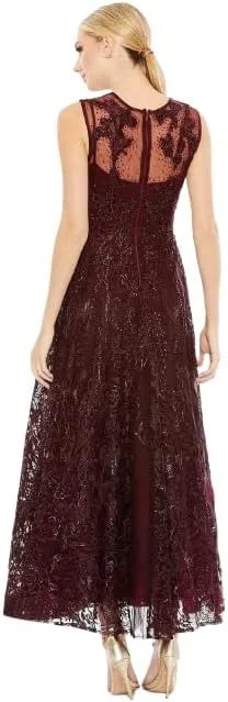 Mac Duggal 20421 Beaded Dress for Evening - Unique A-Line Dress for Women