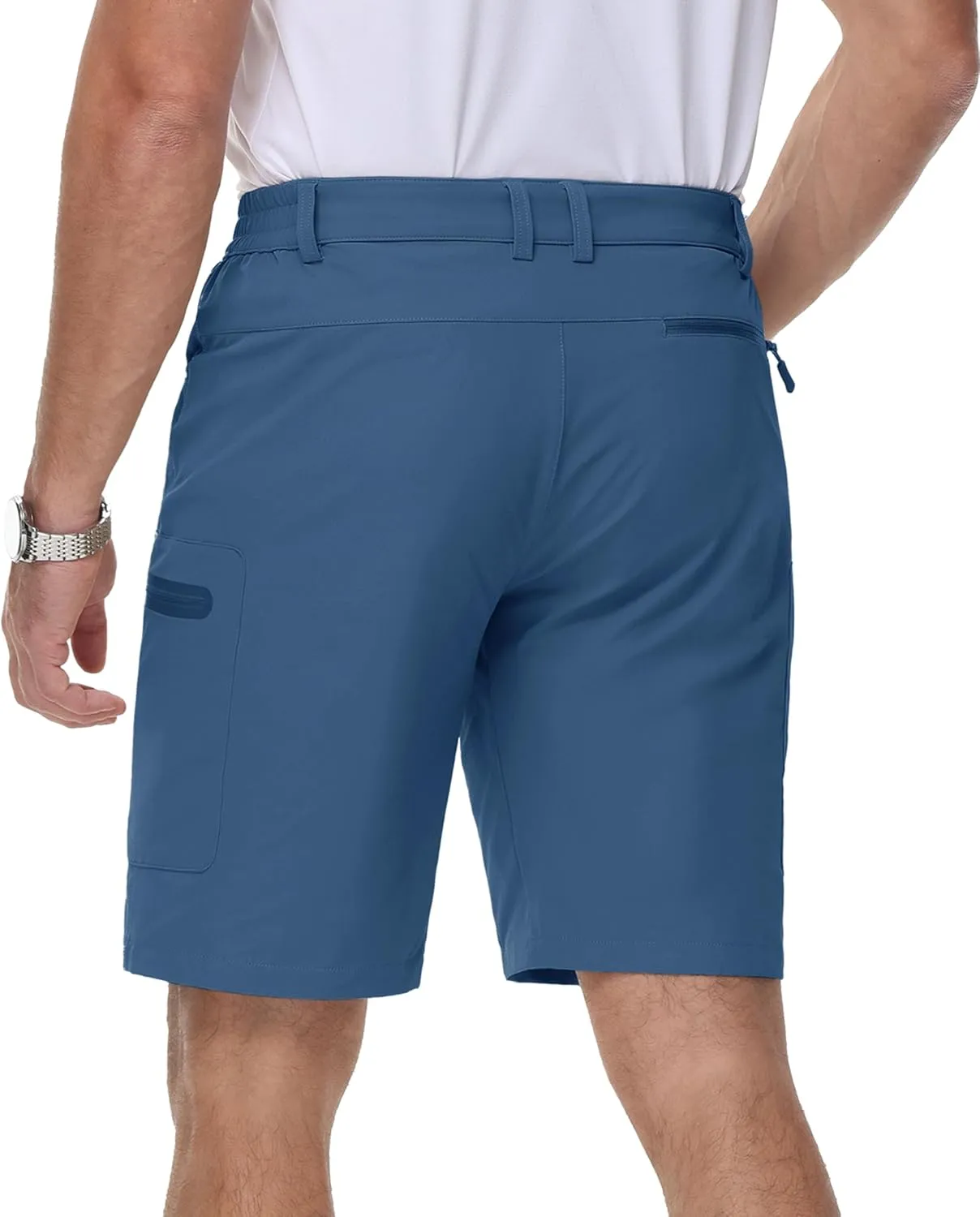 MAGCOMSEN Men's Hiking Cargo Shorts 10" Lightweight Outdoor Work Shorts for Men Travel Casual with 5 Pockets