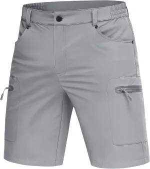 MAGCOMSEN Men's Hiking Cargo Shorts 10" Lightweight Outdoor Work Shorts for Men Travel Casual with 5 Pockets