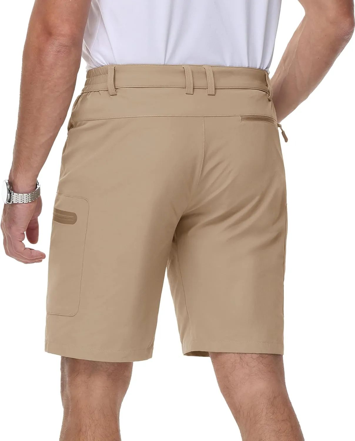 MAGCOMSEN Men's Hiking Cargo Shorts 10" Lightweight Outdoor Work Shorts for Men Travel Casual with 5 Pockets