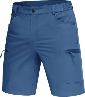MAGCOMSEN Men's Hiking Cargo Shorts 10" Lightweight Outdoor Work Shorts for Men Travel Casual with 5 Pockets