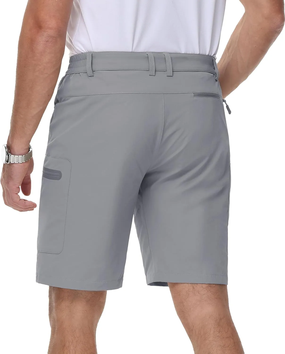 MAGCOMSEN Men's Hiking Cargo Shorts 10" Lightweight Outdoor Work Shorts for Men Travel Casual with 5 Pockets