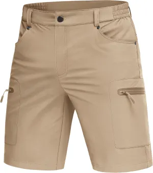MAGCOMSEN Men's Hiking Cargo Shorts 10" Lightweight Outdoor Work Shorts for Men Travel Casual with 5 Pockets