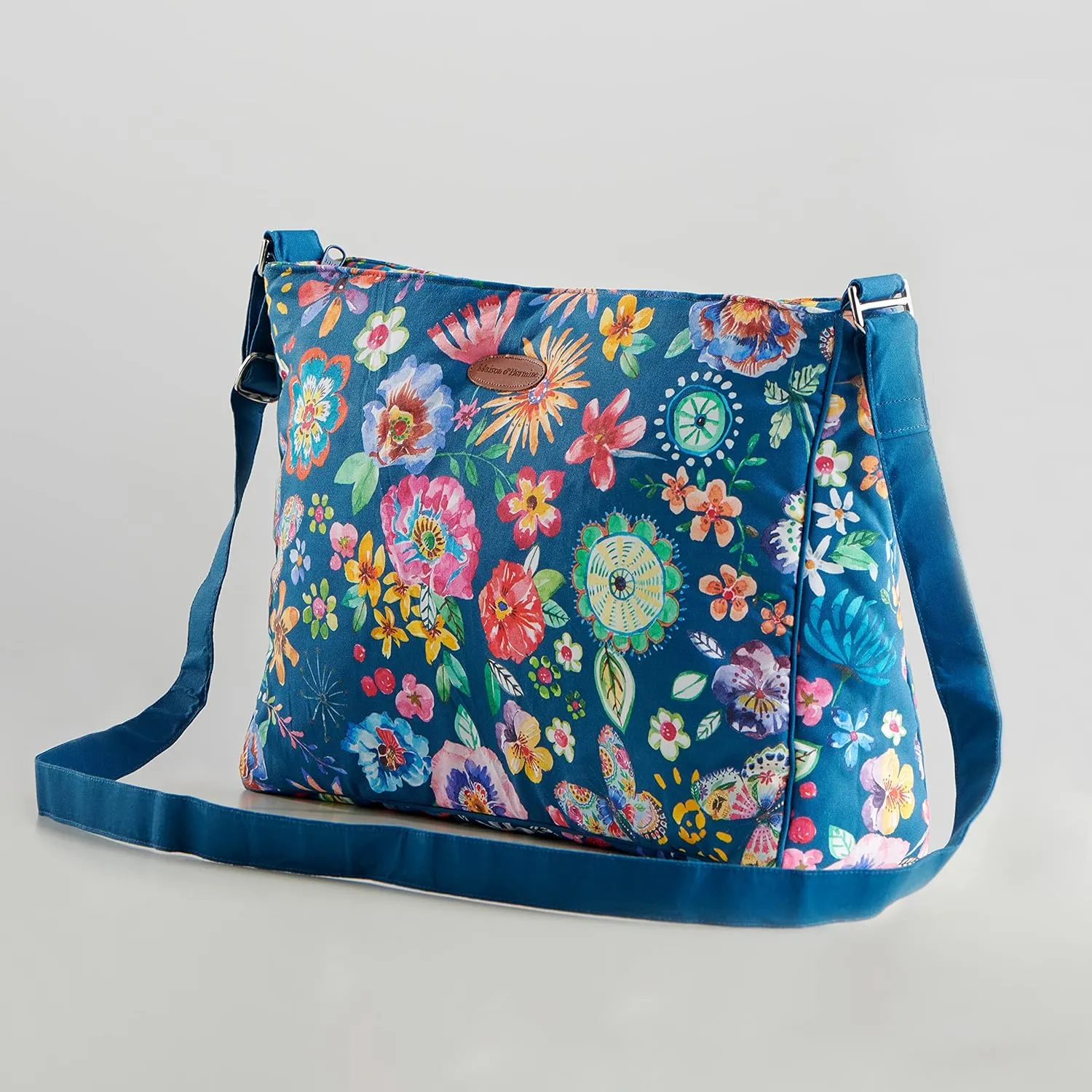 Maison d' Hermine Hand Bags for Women Cotton Shoulder Bag for Shopping Travel Everyday Use Cross Body Tote purse Sling Bag