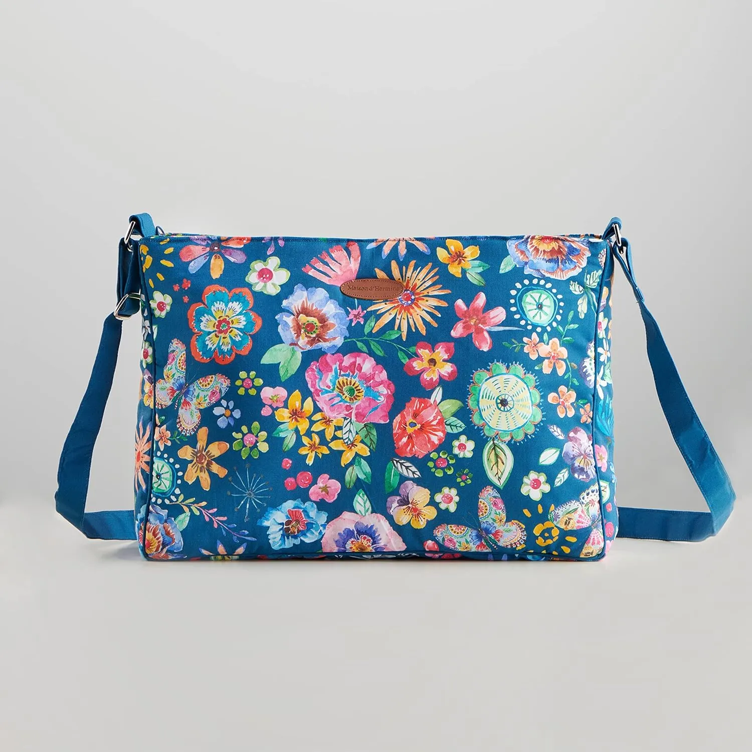 Maison d' Hermine Hand Bags for Women Cotton Shoulder Bag for Shopping Travel Everyday Use Cross Body Tote purse Sling Bag
