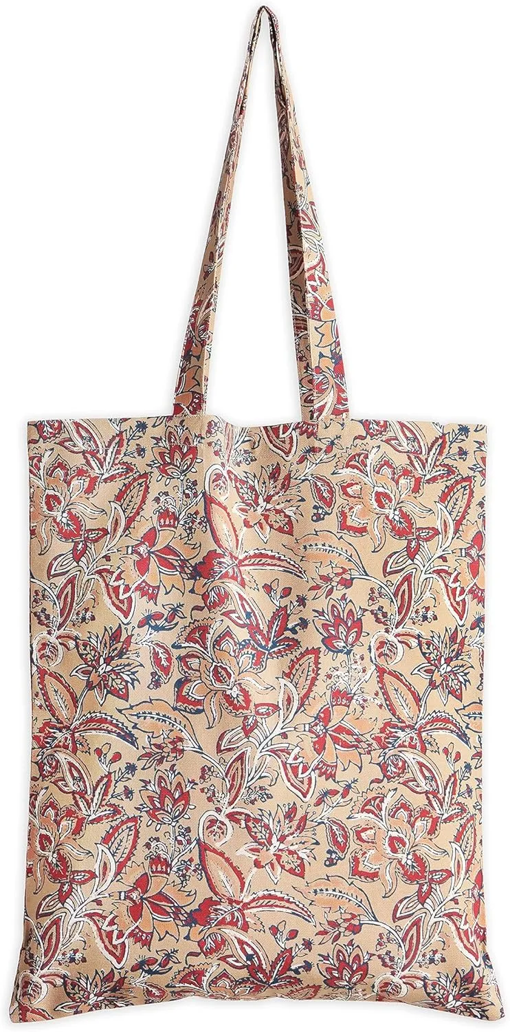 Maison d' Hermine Tote Bag for Women 100% Cotton Reusable Grocery Tote Bags for Shopping Kitchen Beach Travel Perfect Gifts