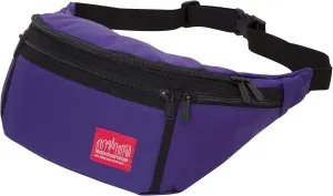 Manhattan Portage Alleycat Waist Bag (LG) Featuring Multi Zipper Pockets And A Spacious Main Compartment In 1000D Cordura (Purple)