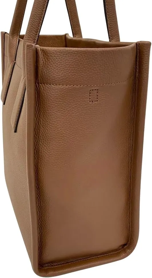 Marc Jacobs Office Style Large Leather Logo Tote