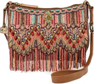 Mary Frances Barefoot on The Beach Crossbody Handbag, Multicolor
