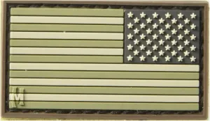 Maxpedition Gear Reverse USA Flag Small Patch