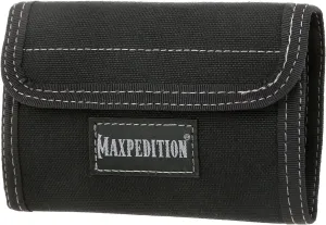Maxpedition Spartan Wallet Black, 5.5" x 3.5" x 0.5"
