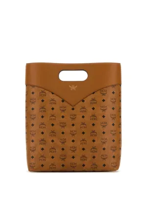 MCM Large Diamond VLM Tote Handbag
