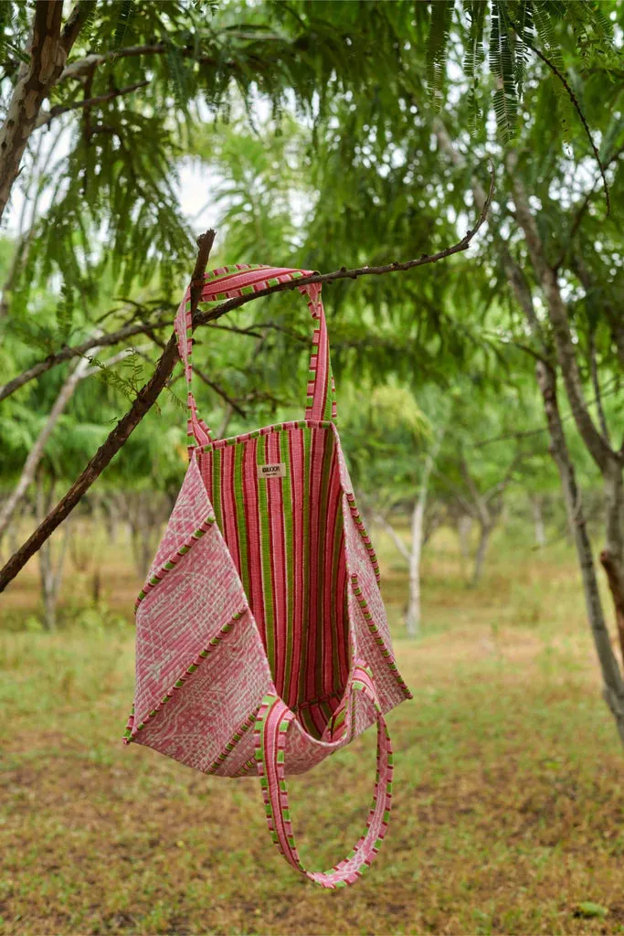 Meadow Quilted Tote Bag