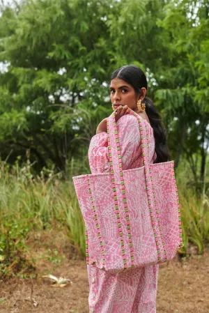 Meadow Quilted Tote Bag