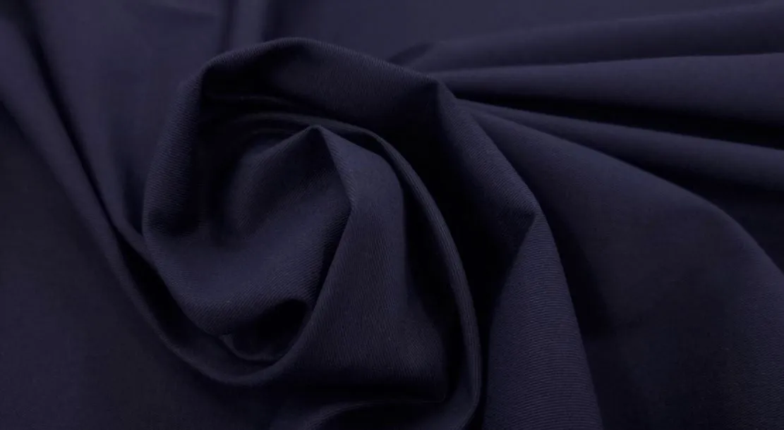 Medium Weight Cotton Drill Navy