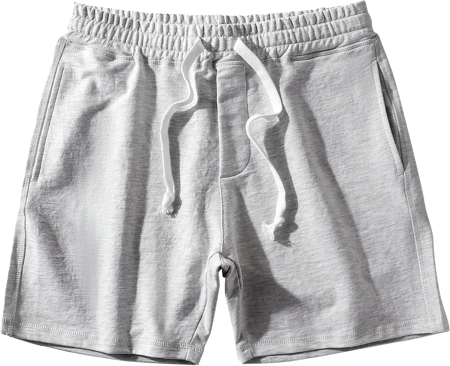 Mens Athletic Workout 5.5" Cotton Sweat Shorts with Pockets