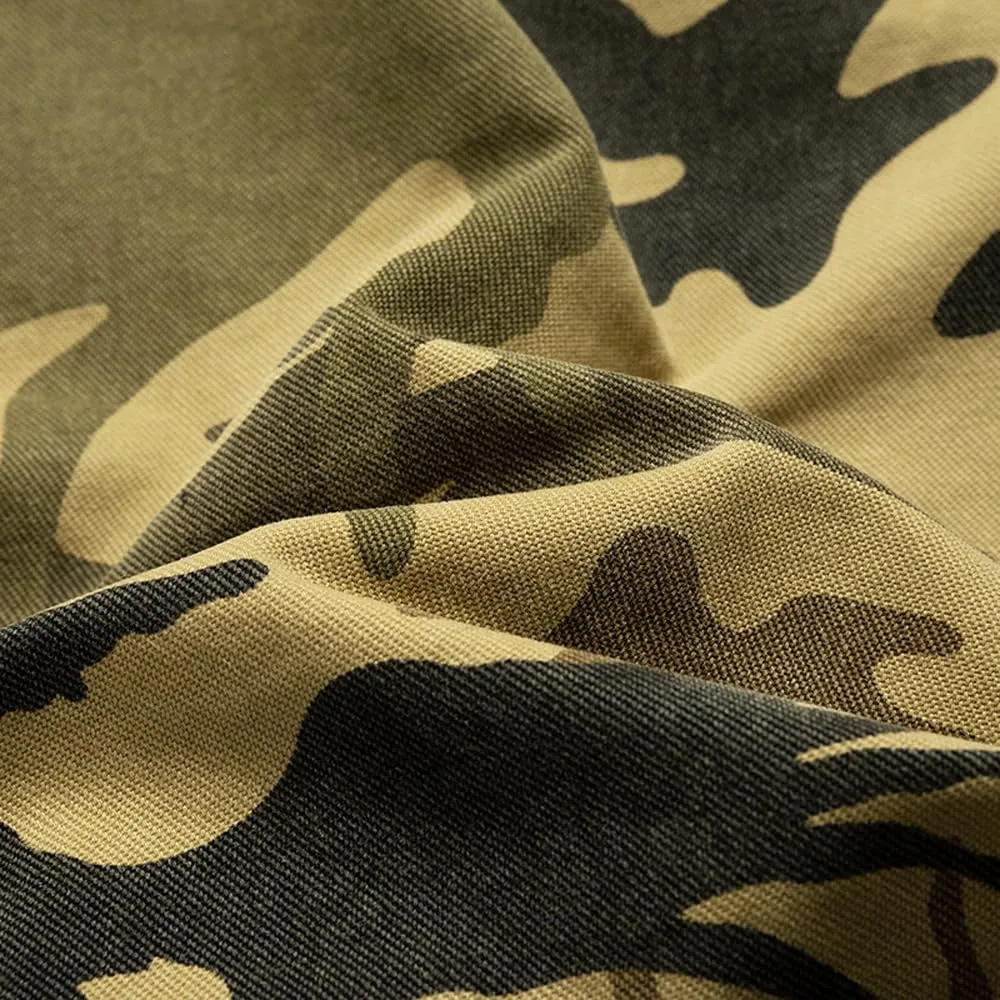 Men's Camouflage Cargo Shorts Summer Regular Fit Cotton Casual Shorts