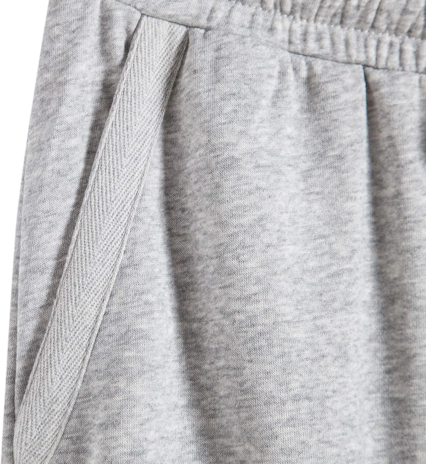 Men’s Casual Cotton Knit Short Drawstring Elastic Jogger Gym Shorts