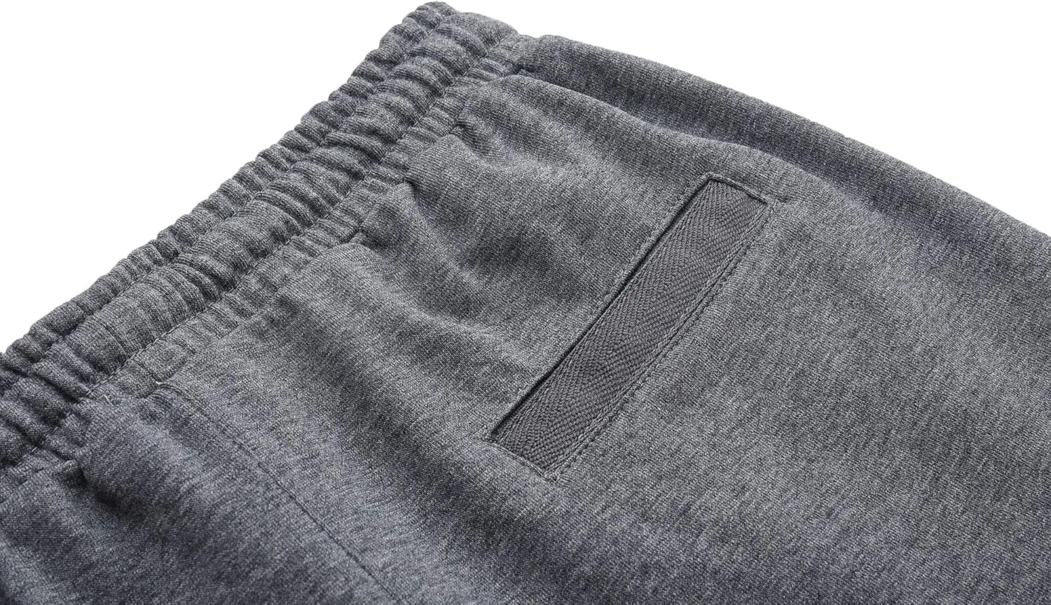 Men’s Casual Cotton Knit Short Drawstring Elastic Jogger Gym Shorts