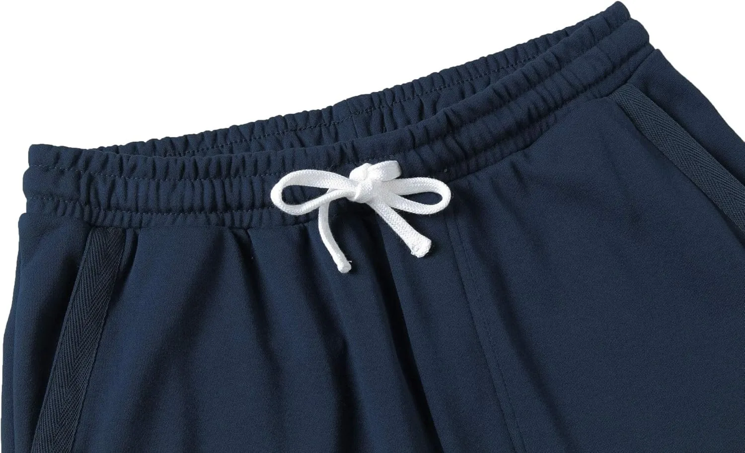 Men’s Casual Cotton Knit Short Drawstring Elastic Jogger Gym Shorts
