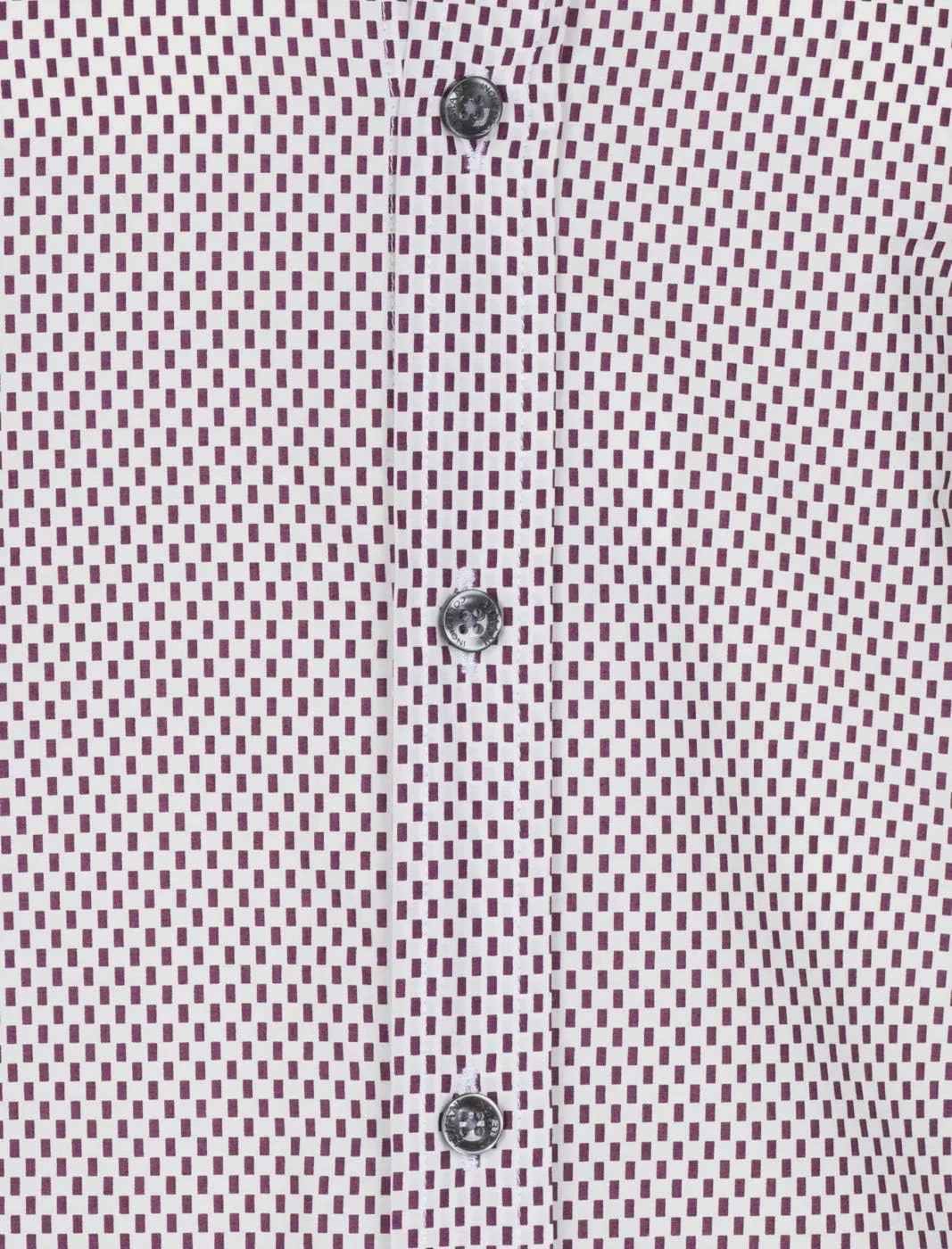 Men's Gray Cotton Checkerboard Casual Shirt