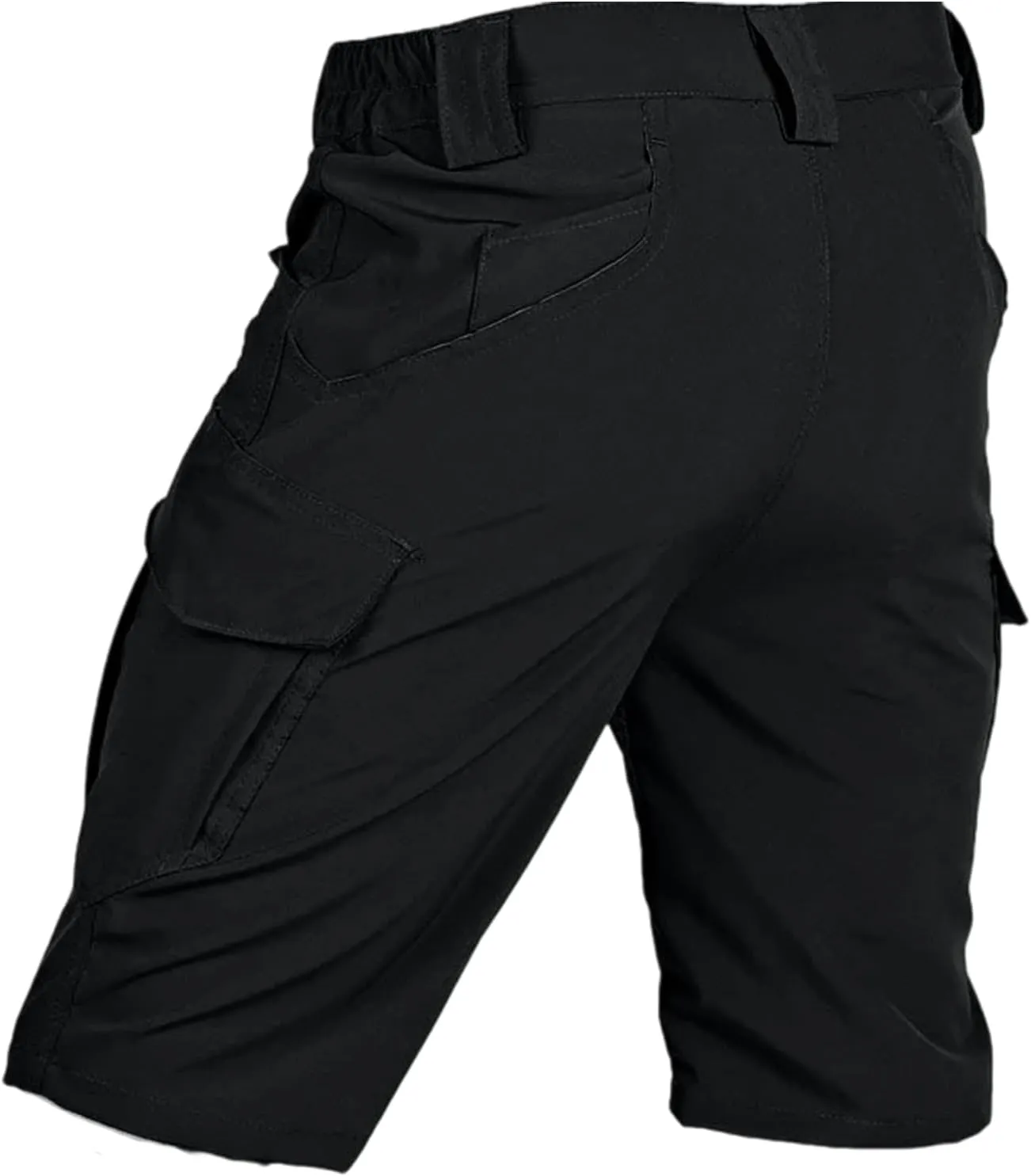 Mens Hiking Cargo Shorts 9 Pockets Quick Dry Lightweight Stretch Tactical Short Outdoor Fishing Campin