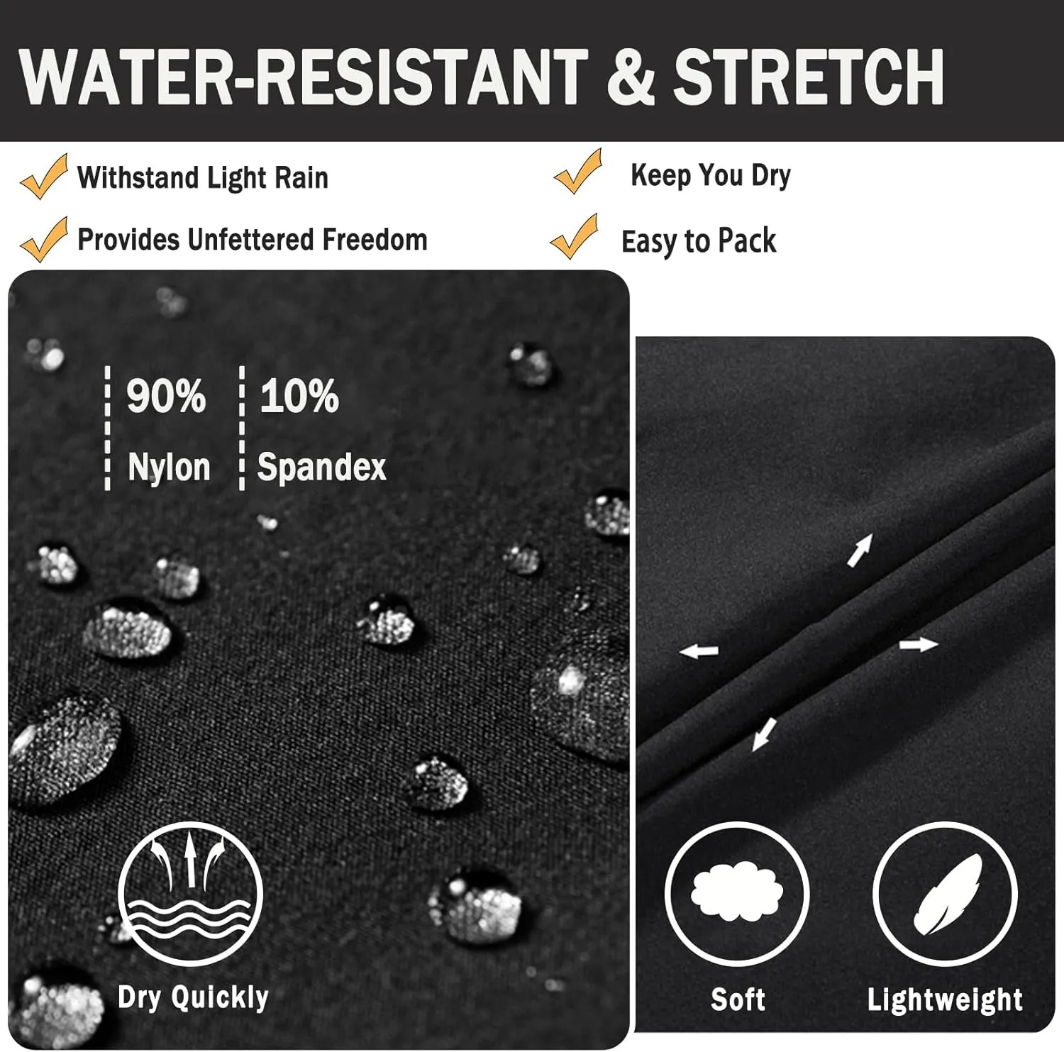Mens Hiking Cargo Shorts 9 Pockets Quick Dry Lightweight Stretch Tactical Short Outdoor Fishing Campin