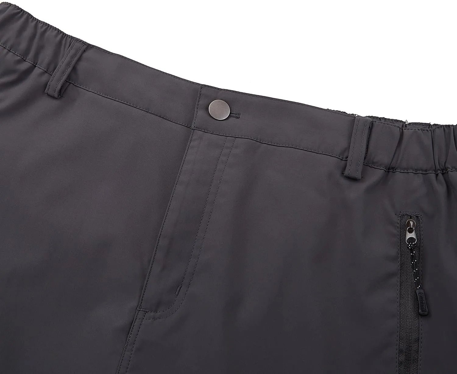 Men's Hiking Cargo Shorts Lightweight Outdoor Work Travel Golf Camping Casual with 5 Zipper Pockets
