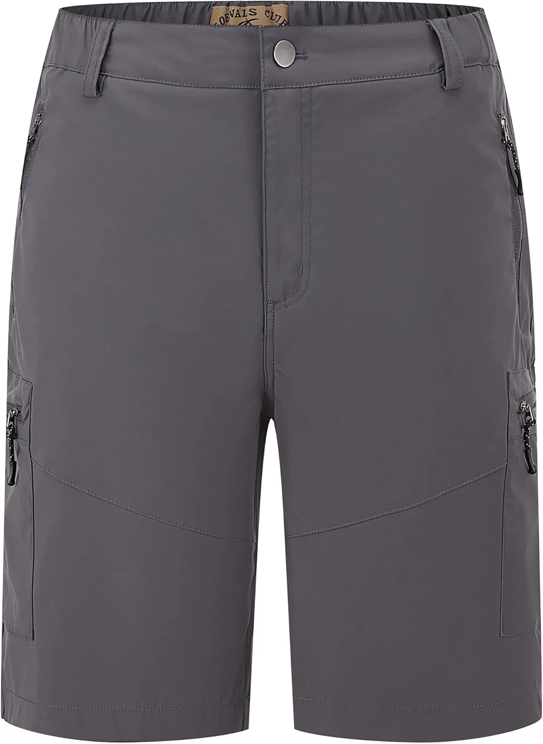 Men's Hiking Cargo Shorts Lightweight Outdoor Work Travel Golf Camping Casual with 5 Zipper Pockets