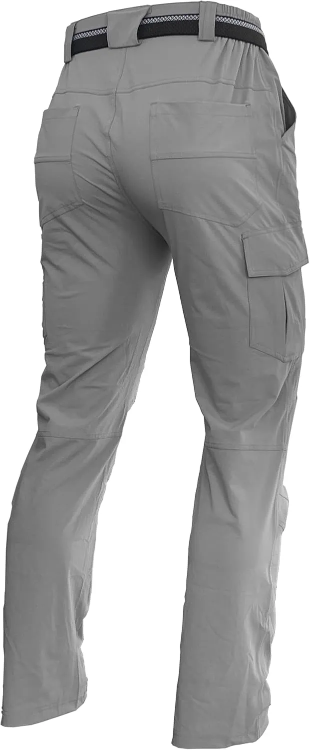 Men's Hiking Pants Quick-Dry Lightweight Waterproof Travel Outdoor Camping Hunting Fishing Work Cargo Pants