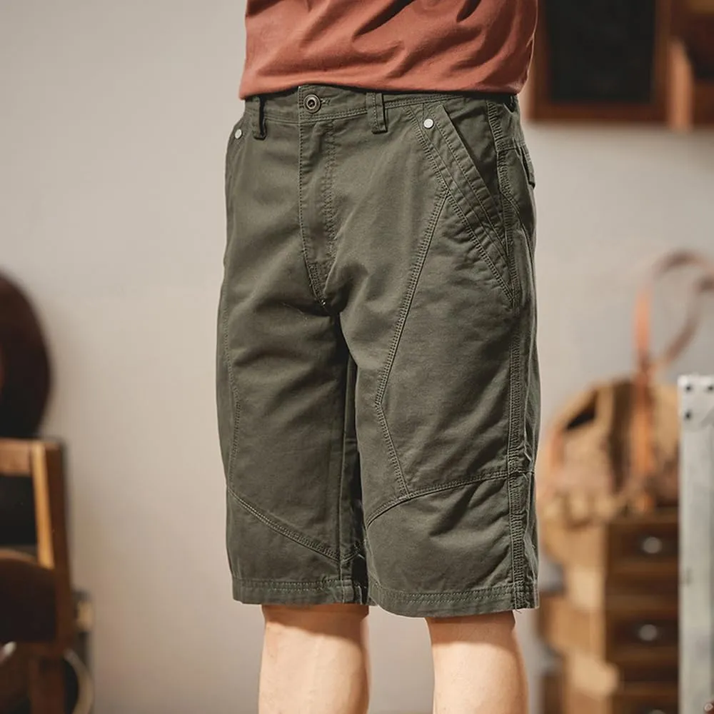 Men's Relaxed Fit Cargo Shorts Summer Cotton Casual Shorts