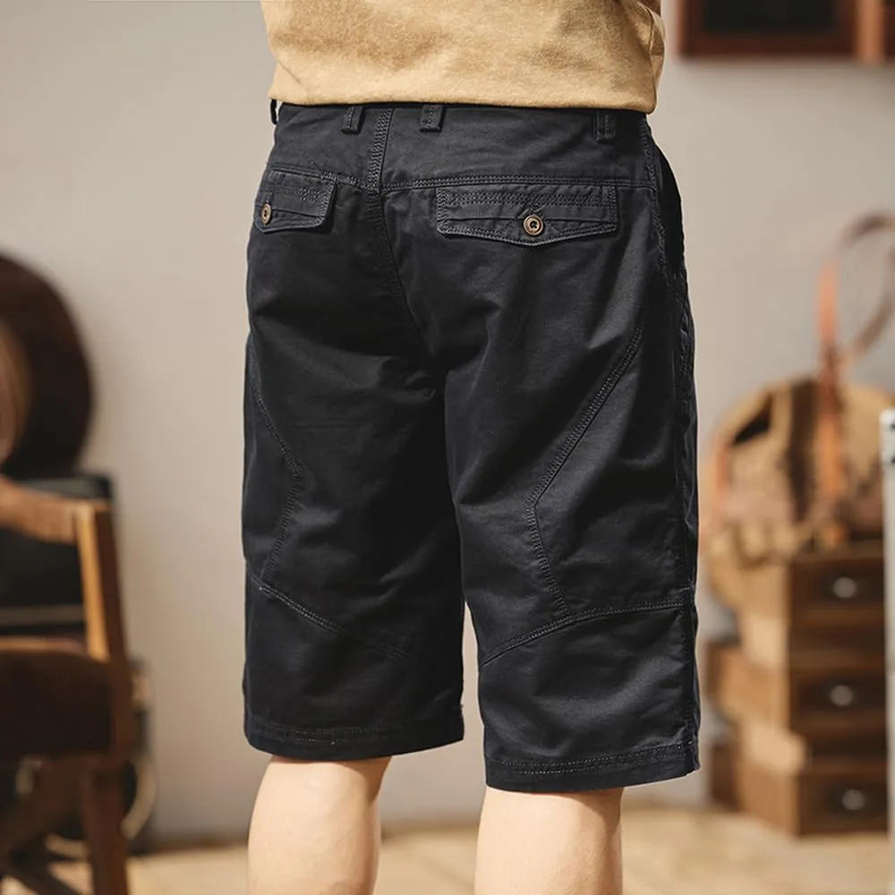 Men's Relaxed Fit Cargo Shorts Summer Cotton Casual Shorts