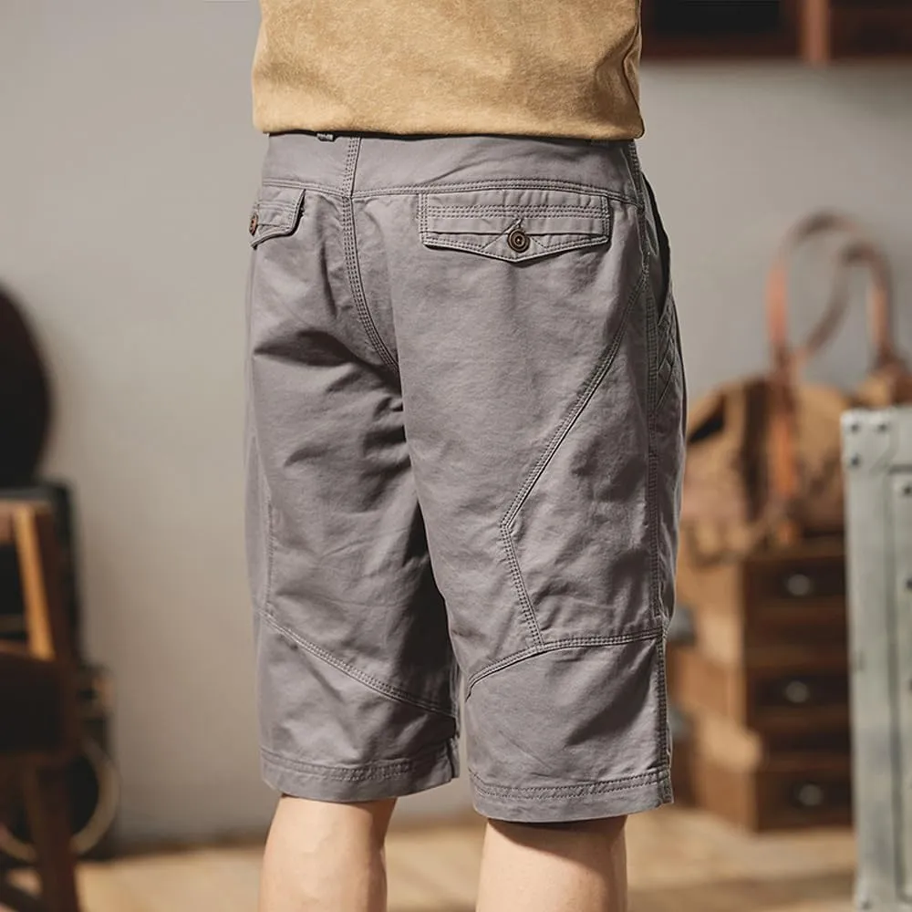 Men's Relaxed Fit Cargo Shorts Summer Cotton Casual Shorts
