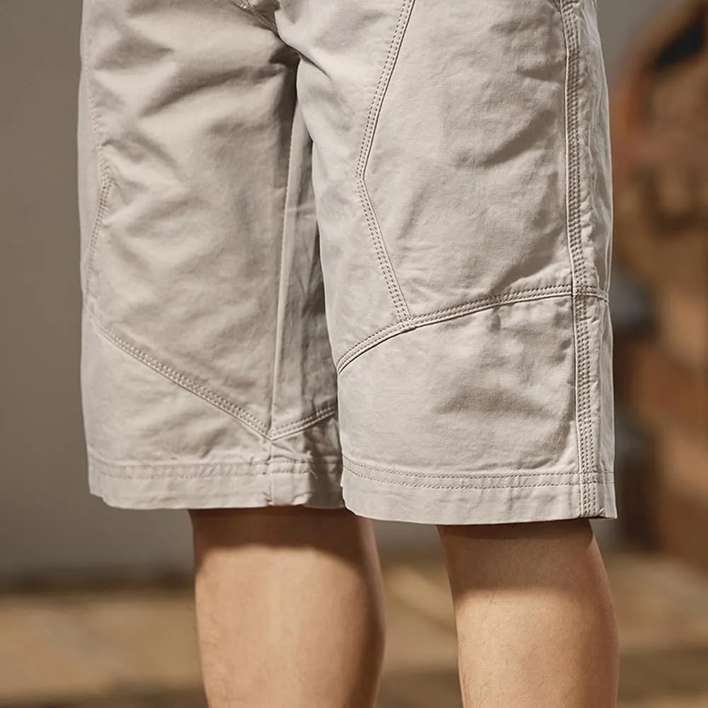 Men's Relaxed Fit Cargo Shorts Summer Cotton Casual Shorts