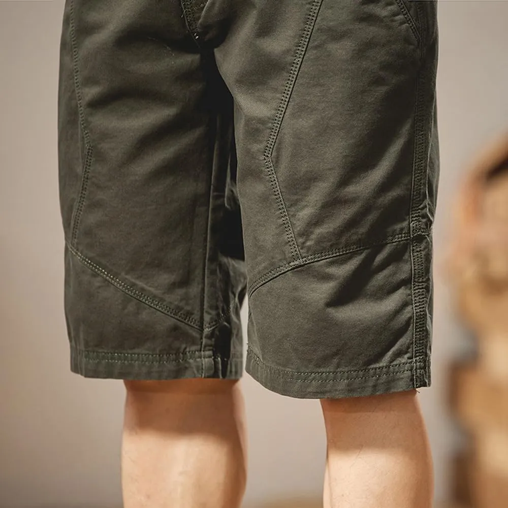 Men's Relaxed Fit Cargo Shorts Summer Cotton Casual Shorts