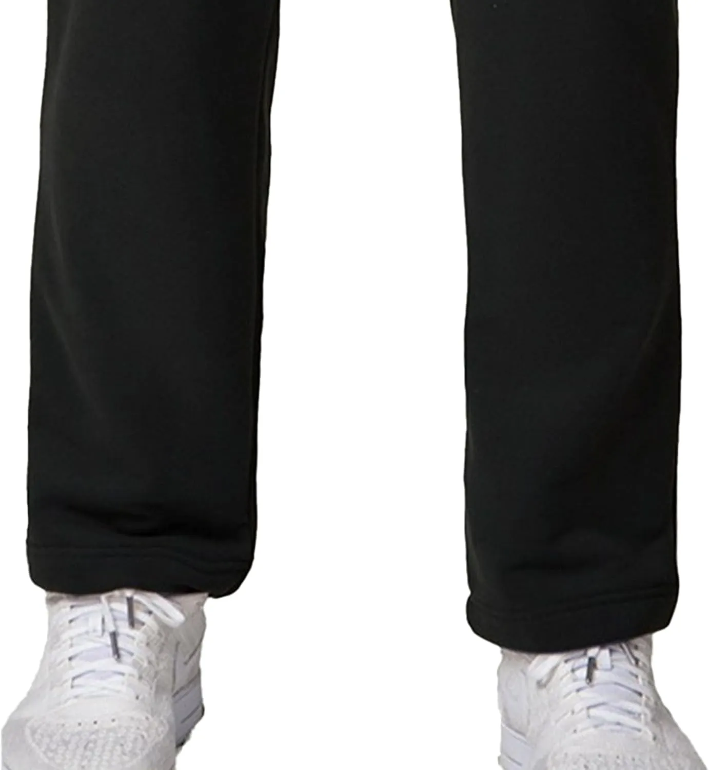 Men's Straight Leg Cotton Casual Athletic Pants Solid Loose Fit Workout Trousers Elastic Waist Outdoor Classic Pants