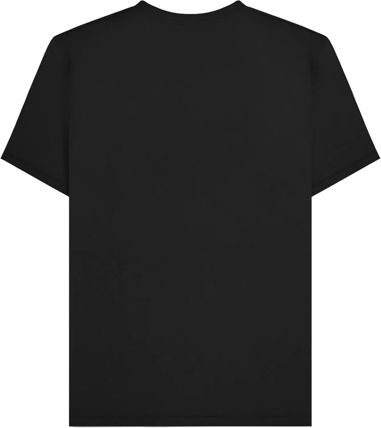 Mens Two Tone Panel Short Sleeve Cotton T-Shirt Top Tee