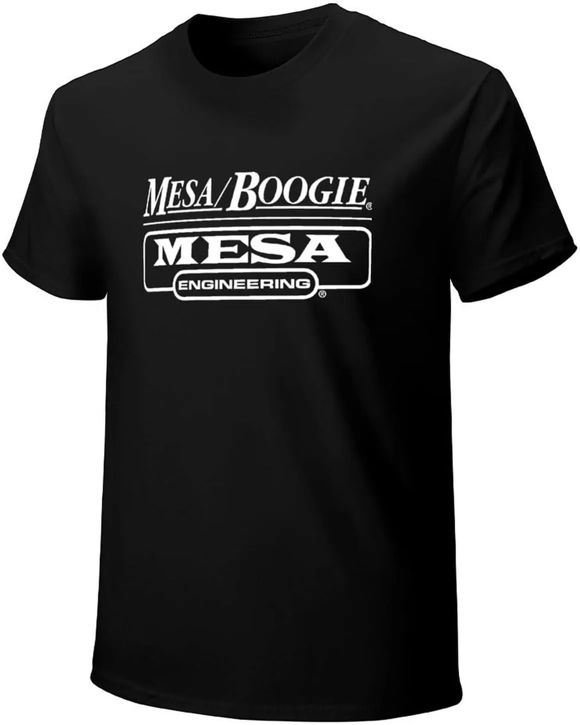 Mesa Boogie Rap Music Tour Men's Cotton Shirt Black