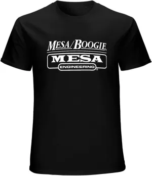 Mesa Boogie Rap Music Tour Men's Cotton Shirt Black