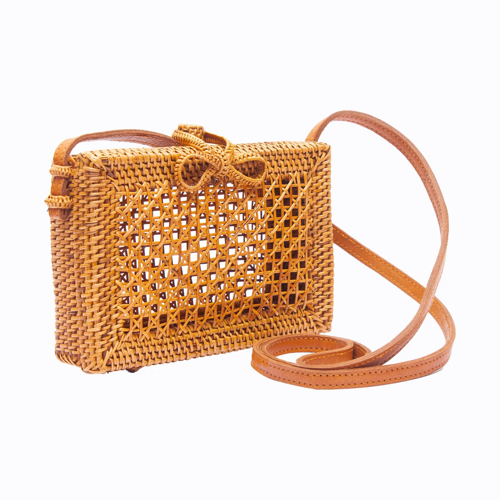 Mesh Rattan Basket