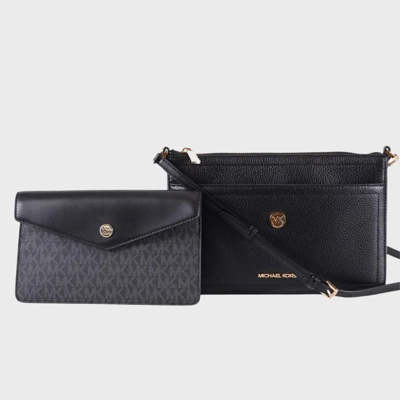 MICHAEL KORS Maisie Medium Pebbled 3-in-1 Crossbody Bag