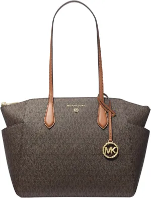 Michael Kors Marilyn Medium Top-Zip Tote Bag