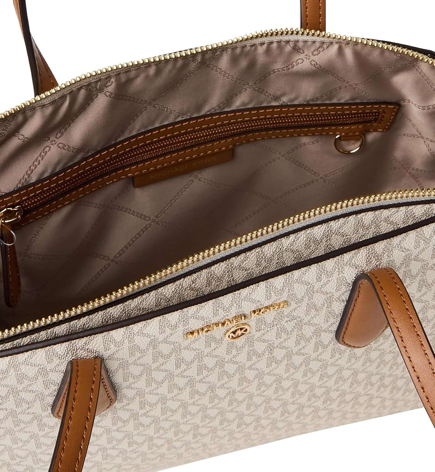 Michael Kors Marilyn Medium Top-Zip Tote Bag