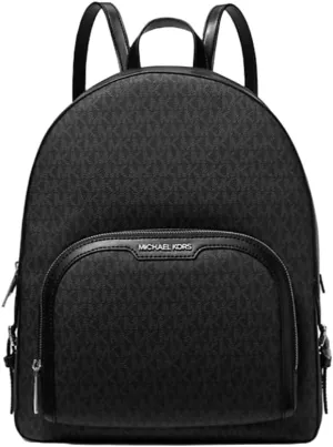 Michael Michael Kors Jaycee Large Logo Backpack Black