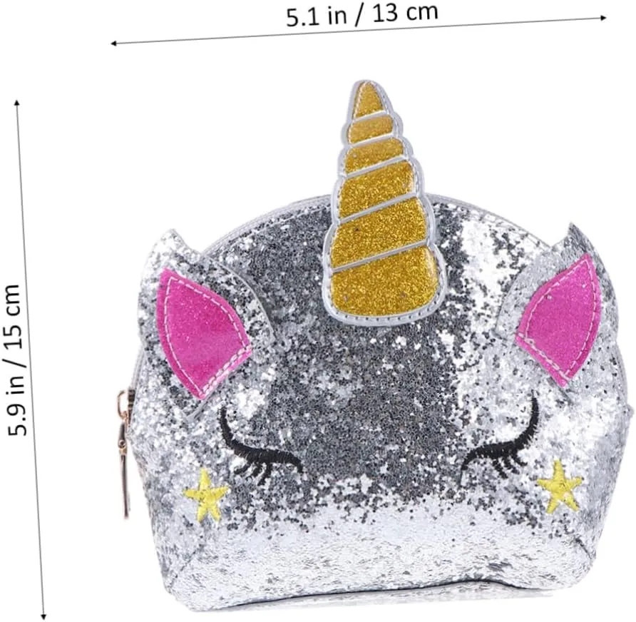Mikinona wallet crossbody unicorn shaped bags crossbody bags crossbody shoulder bag crossbody purse sequins Chain