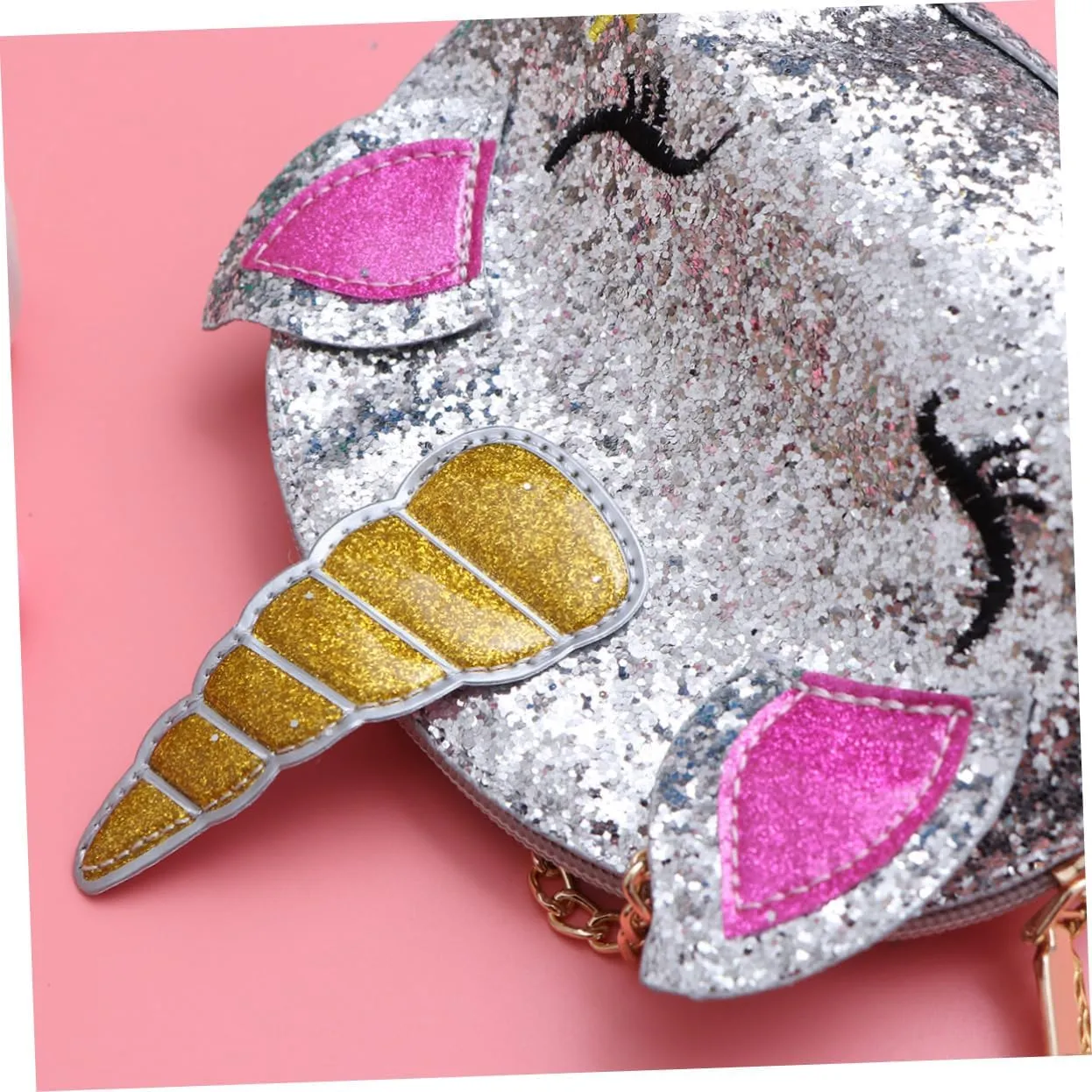 Mikinona wallet crossbody unicorn shaped bags crossbody bags crossbody shoulder bag crossbody purse sequins Chain