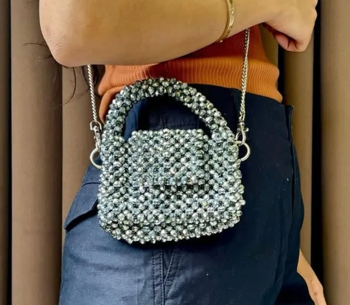 Mini Beaded Bags