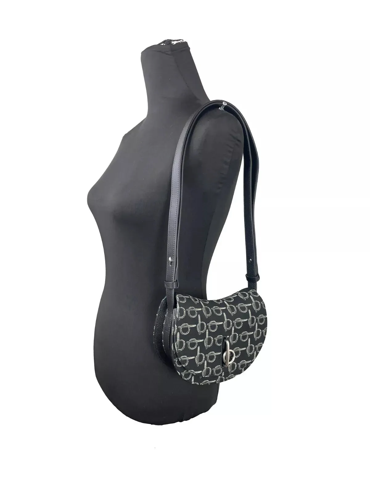 Mini Burberry Bag Black Purse Early-bird special Energy-saving Horse Rocking Crossbody