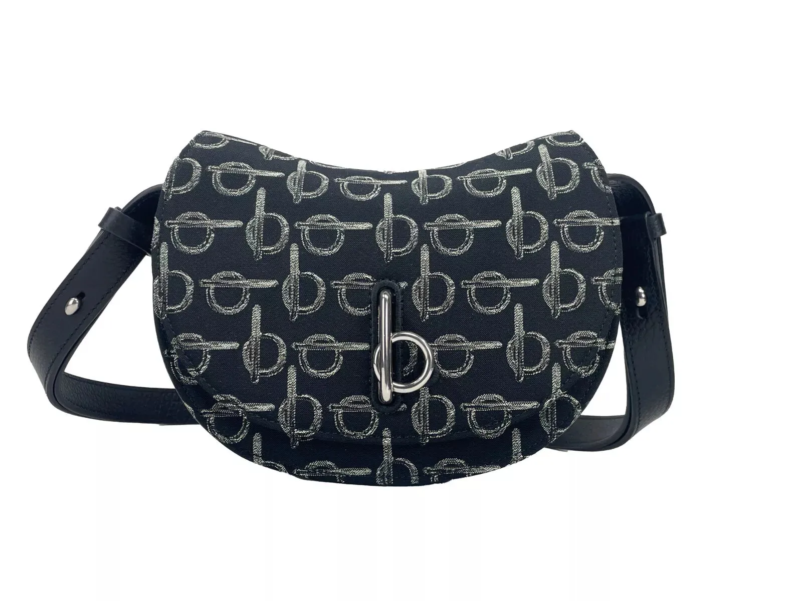 Mini Burberry Bag Black Purse Early-bird special Energy-saving Horse Rocking Crossbody